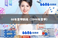 66年意甲防线（1986年意甲）